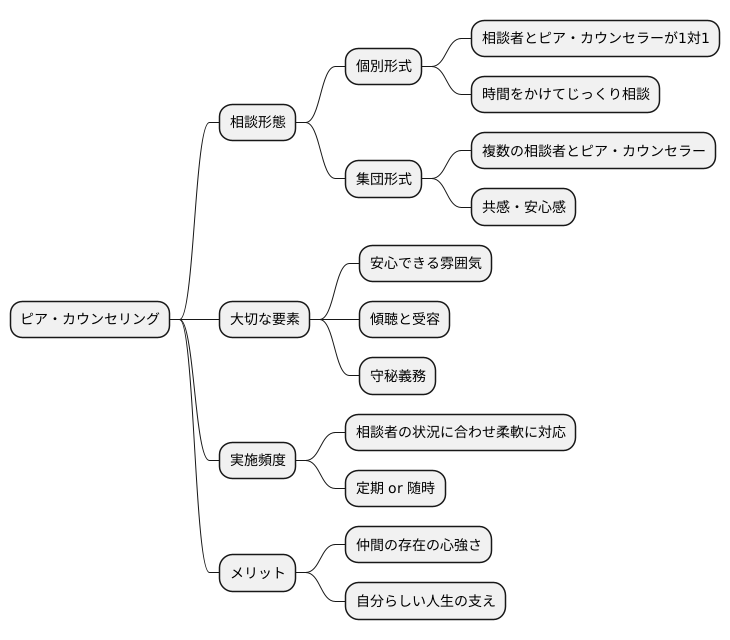 ピア・カウンセリングの実際