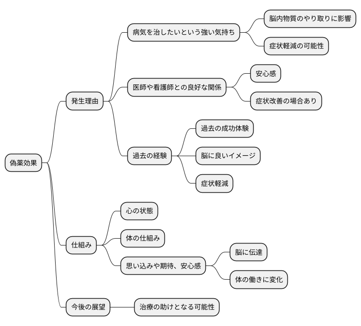 偽薬効果の仕組み