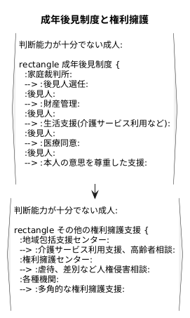 成年後見制度との関係