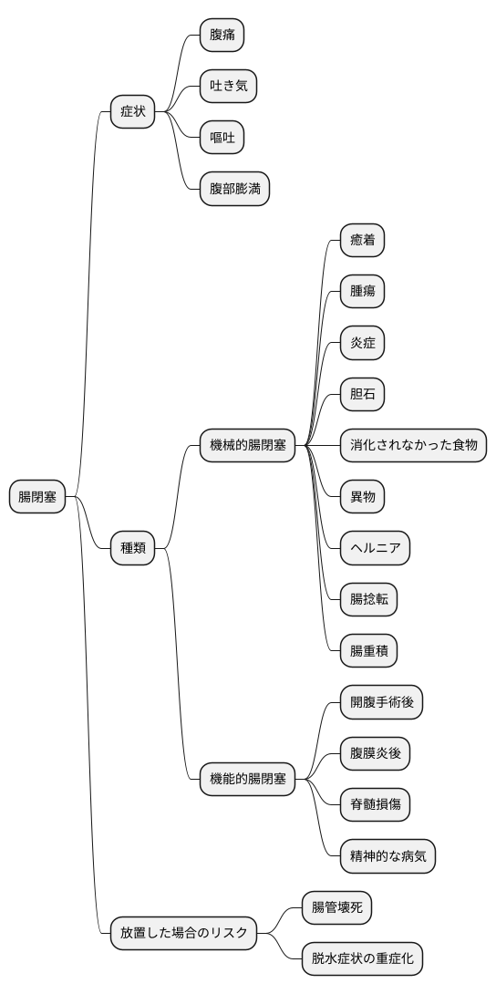 腸閉塞とは