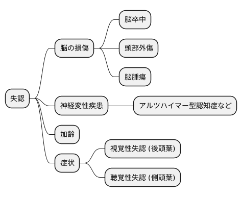 失認の原因